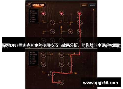 探索DNF雪杰克药水的使用技巧与效果分析，助你战斗中更轻松取胜